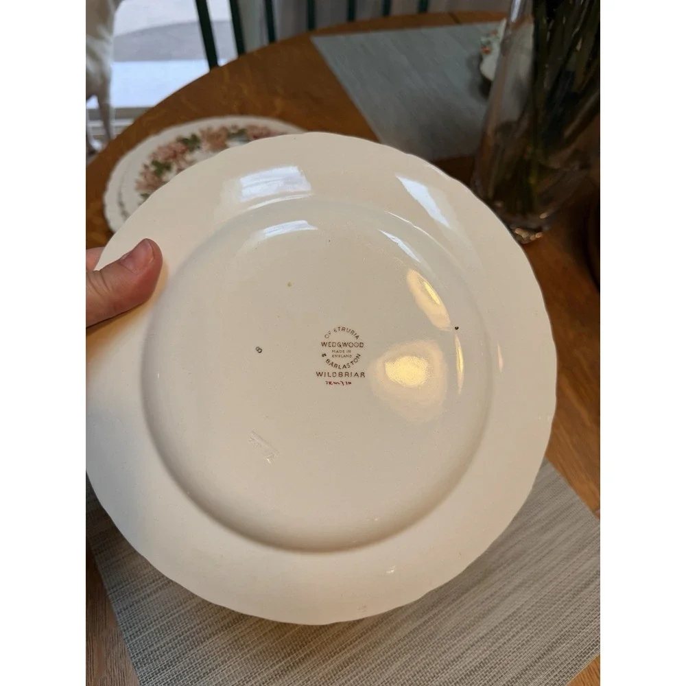 Set Of 4 Vtg Wedgwood Wildbriar 9